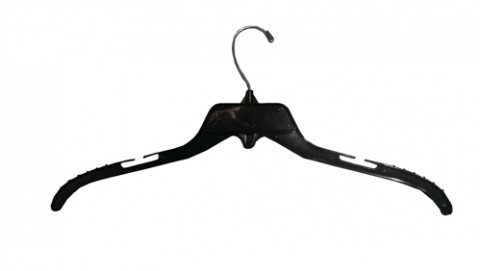Black Unbreakable Shirt Hanger 17"