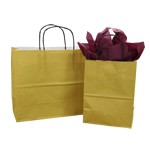 Mustard Paper Shoppers - Fashion