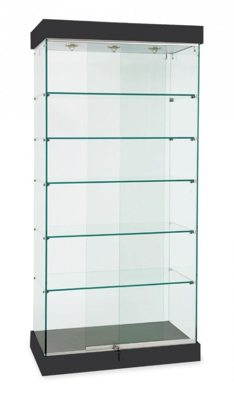 Glass Showcase Cabinet Display 36"x20"x72"