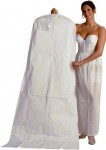 White Non Woven Garment Bag 24"x72"x36"